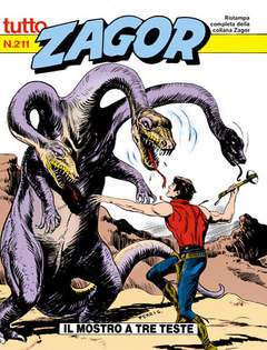 TUTTO ZAGOR 211-SERGIO BONELLI EDITORE- nuvolosofumetti.
