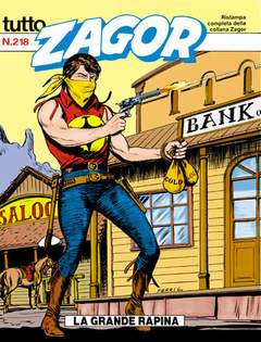 TUTTO ZAGOR 218-SERGIO BONELLI EDITORE- nuvolosofumetti.