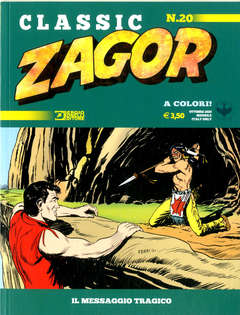 Zagor classic 20, SERGIO BONELLI EDITORE, nuvolosofumetti,