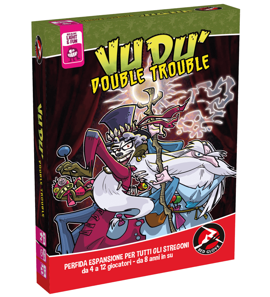 VUDU' DOUBLE TROUBLE espansione-RED GLOVE- nuvolosofumetti.