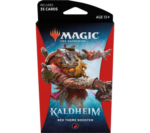 Magic Kaldheim Busta tematica RED - ENG, wizard of the coast, nuvolosofumetti,