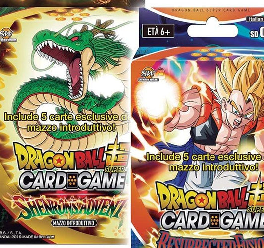 Dragon Ball Super mazzo italiano introduttivo - Shenron's Advent-BANDAI- nuvolosofumetti.