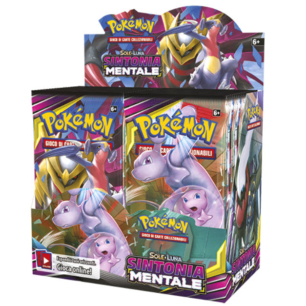 Pokemon sole e luna - sintonia mentale busta italiano-Upper Deck- nuvolosofumetti.