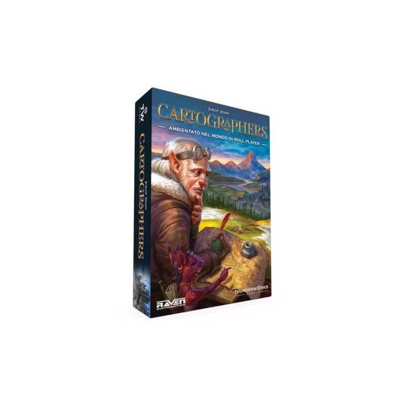 Cartographers Ambientato nel mondo di Roll Player