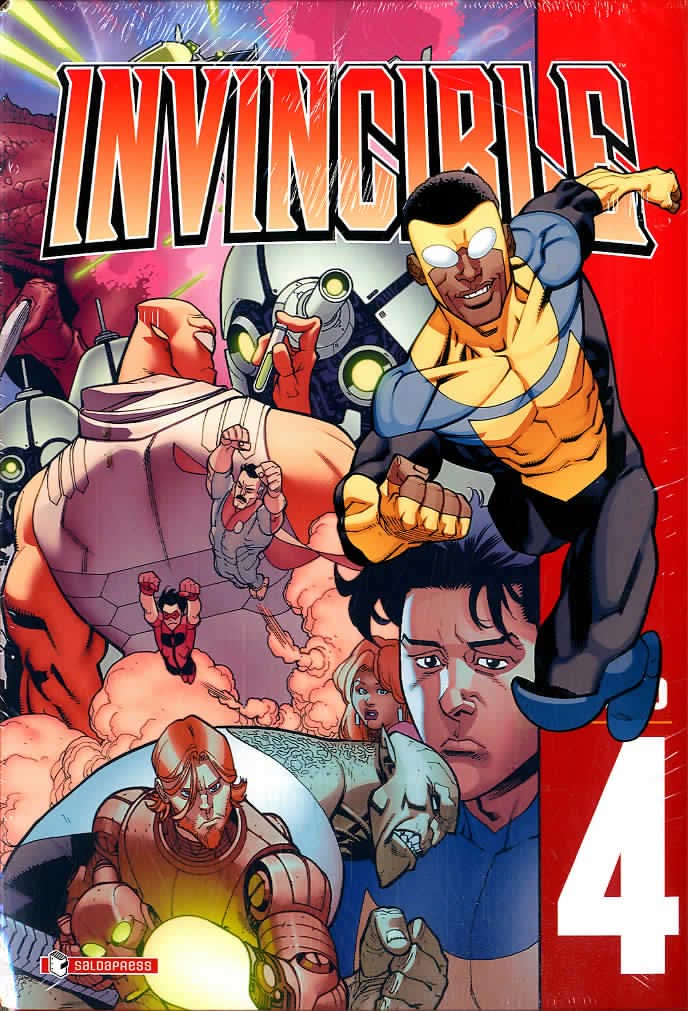 INVINCIBLE cofanetto 2016 # 4-SALDAPRESS- nuvolosofumetti.