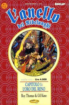 L'ANELLO DEL NIBELUNGO 1-COMIC ART- nuvolosofumetti.