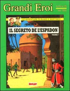 BLAKE E MORTIMER 9 - IL SEGRETO DE L'ESPADON #. 2-COMIC ART- nuvolosofumetti.