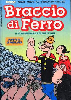 BRACCIO DI FERRO 3-COMIC ART- nuvolosofumetti.