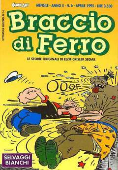 BRACCIO DI FERRO 6-COMIC ART- nuvolosofumetti.