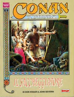 CONAN IL BARBARO - IL SACCHEGGIATORE-COMIC ART- nuvolosofumetti.