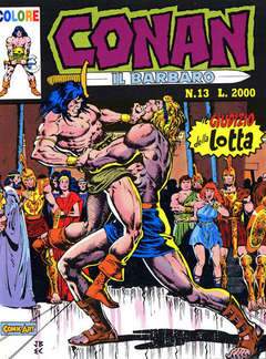 CONAN IL BARBARO COLORI 13-COMIC ART- nuvolosofumetti.