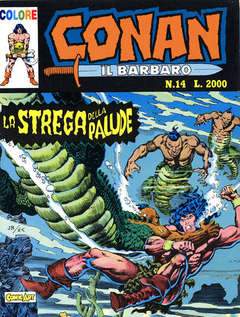 CONAN IL BARBARO COLORI 14-COMIC ART- nuvolosofumetti.