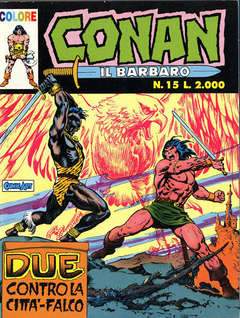 CONAN IL BARBARO COLORI 15-COMIC ART- nuvolosofumetti.