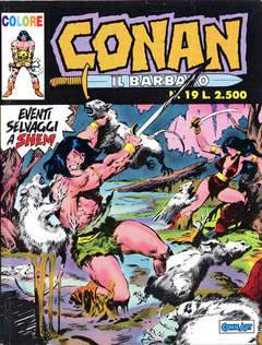 CONAN IL BARBARO COLORI 19-COMIC ART- nuvolosofumetti.