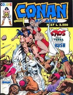 CONAN IL BARBARO COLORI 27-COMIC ART- nuvolosofumetti.