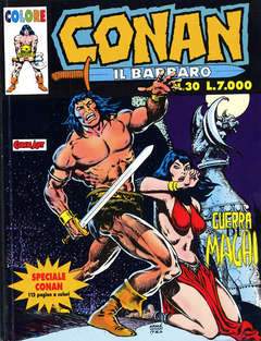 CONAN IL BARBARO COLORI 30-COMIC ART- nuvolosofumetti.