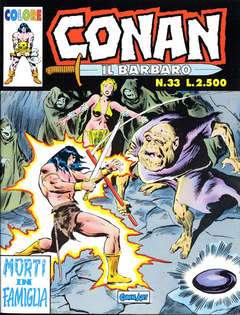 CONAN IL BARBARO COLORI 33-COMIC ART- nuvolosofumetti.