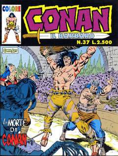 CONAN IL BARBARO COLORI 37-COMIC ART- nuvolosofumetti.