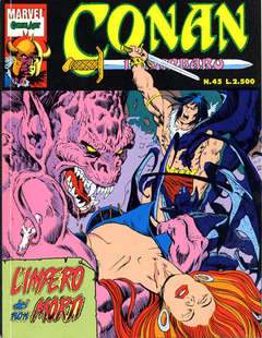 CONAN IL BARBARO COLORI 45-COMIC ART- nuvolosofumetti.