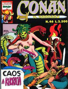 CONAN IL BARBARO COLORI 46-COMIC ART- nuvolosofumetti.