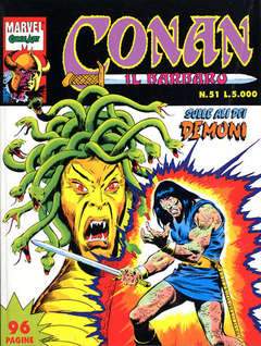 CONAN IL BARBARO COLORI 51-COMIC ART- nuvolosofumetti.
