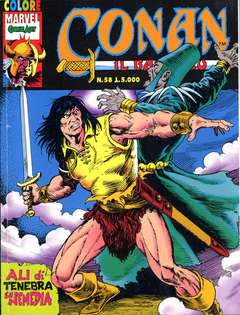 CONAN IL BARBARO COLORI 58-COMIC ART- nuvolosofumetti.
