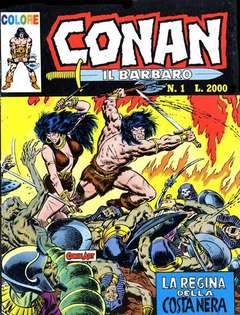 CONAN IL BARBARO COLORI 1-COMIC ART- nuvolosofumetti.