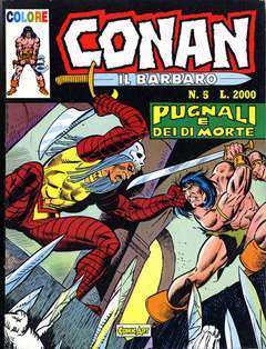 CONAN IL BARBARO COLORI 5-COMIC ART- nuvolosofumetti.