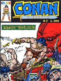 CONAN IL BARBARO COLORI 9-COMIC ART- nuvolosofumetti.