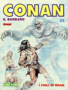 CONAN LA SPADA SELVAGGIA 22-COMIC ART- nuvolosofumetti.