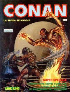 CONAN LA SPADA SELVAGGIA 33-COMIC ART- nuvolosofumetti.