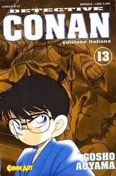 CONAN DI GOSHO 13-COMIC ART- nuvolosofumetti.