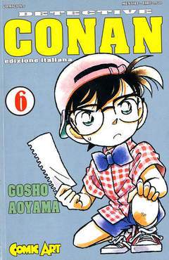 CONAN DI GOSHO 6-COMIC ART- nuvolosofumetti.