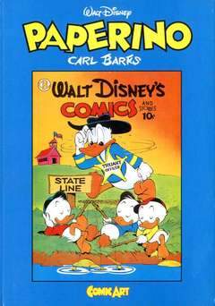 PAPERINO DI CARL BARKS 4-COMIC ART- nuvolosofumetti.