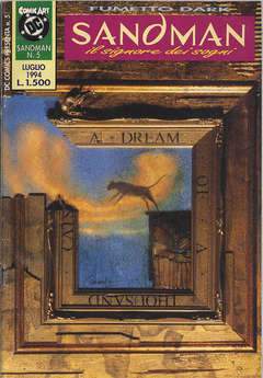 SANDMAN 5-COMIC ART- nuvolosofumetti.