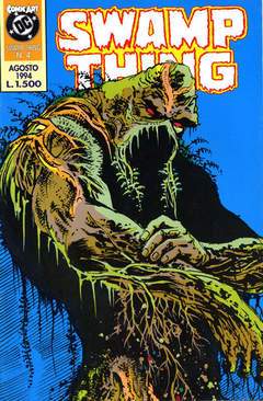 SWAMP THING 4-COMIC ART- nuvolosofumetti.