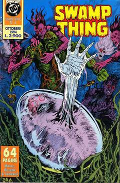 SWAMP THING 6-COMIC ART- nuvolosofumetti.