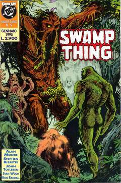 SWAMP THING 9-COMIC ART- nuvolosofumetti.