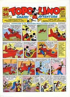 TOPOLINO 1937 -2 5-COMIC ART- nuvolosofumetti.
