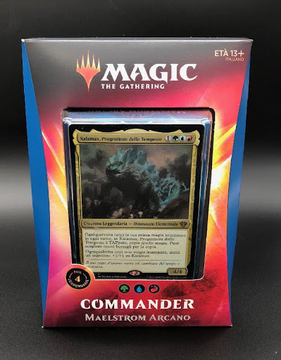 Magic Commander Mazzo Maelstrom Arcano, wizard of the coast, nuvolosofumetti,