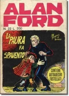 ALAN FORD 22-CORNO- nuvolosofumetti.