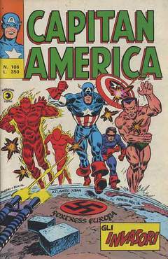 CAPITAN AMERICA 106-CORNO- nuvolosofumetti.