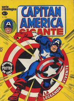 CAPITAN AMERICA GIGANTE 1-CORNO- nuvolosofumetti.