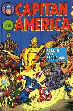 CAPITAN AMERICA seconda serie 10-CORNO- nuvolosofumetti.