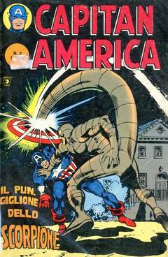 CAPITAN AMERICA seconda serie 2-CORNO- nuvolosofumetti.