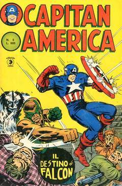 CAPITAN AMERICA seconda serie 5-CORNO- nuvolosofumetti.