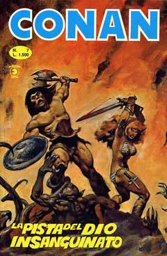 CONAN (SERIE 1/9 DEL 1980) 7-CORNO- nuvolosofumetti.