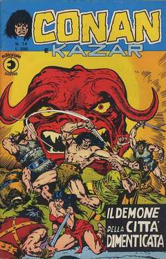 CONAN E KAZAR 14-CORNO- nuvolosofumetti.