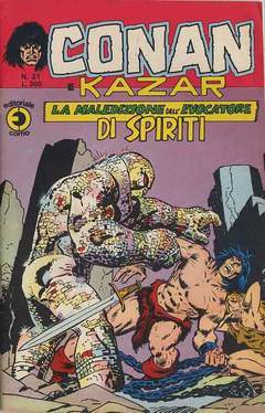 CONAN E KAZAR 21-CORNO- nuvolosofumetti.