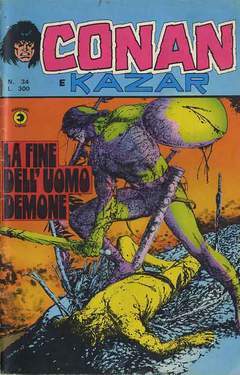 CONAN E KAZAR 34-CORNO- nuvolosofumetti.